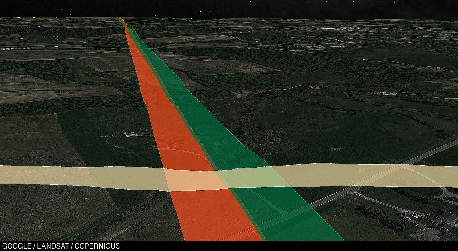 Поля Вашингтона, Боулинг-Грина и Восточно-Мичиганского едва пересекаются друг с другом.