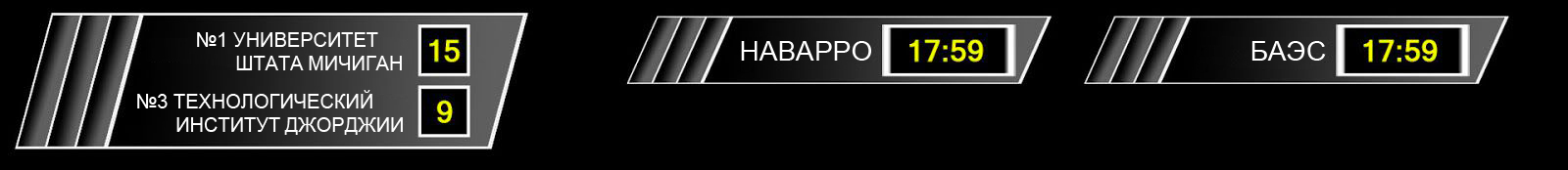 Время вне поля у Ника Наварро и Мануэля Баэса (по 17:59) в «Хироне».