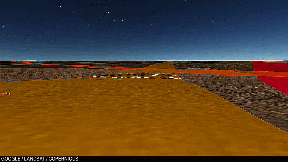 Анимация: Валентина отступает и переходит на поле Миссисипского.